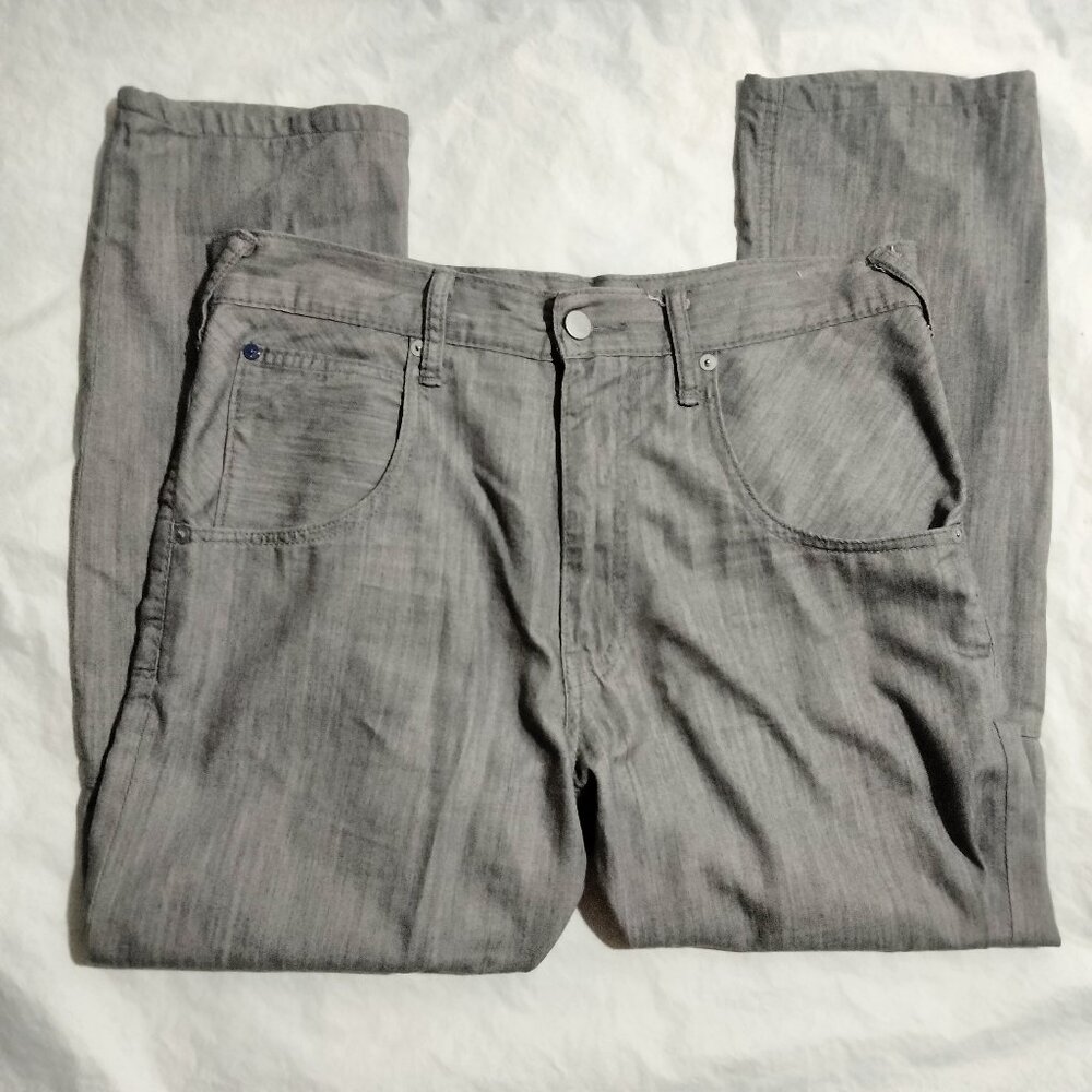 Gap 1969 Chino Lightweight Pants Mens Gray 29x28(Actual Sz 32x25)